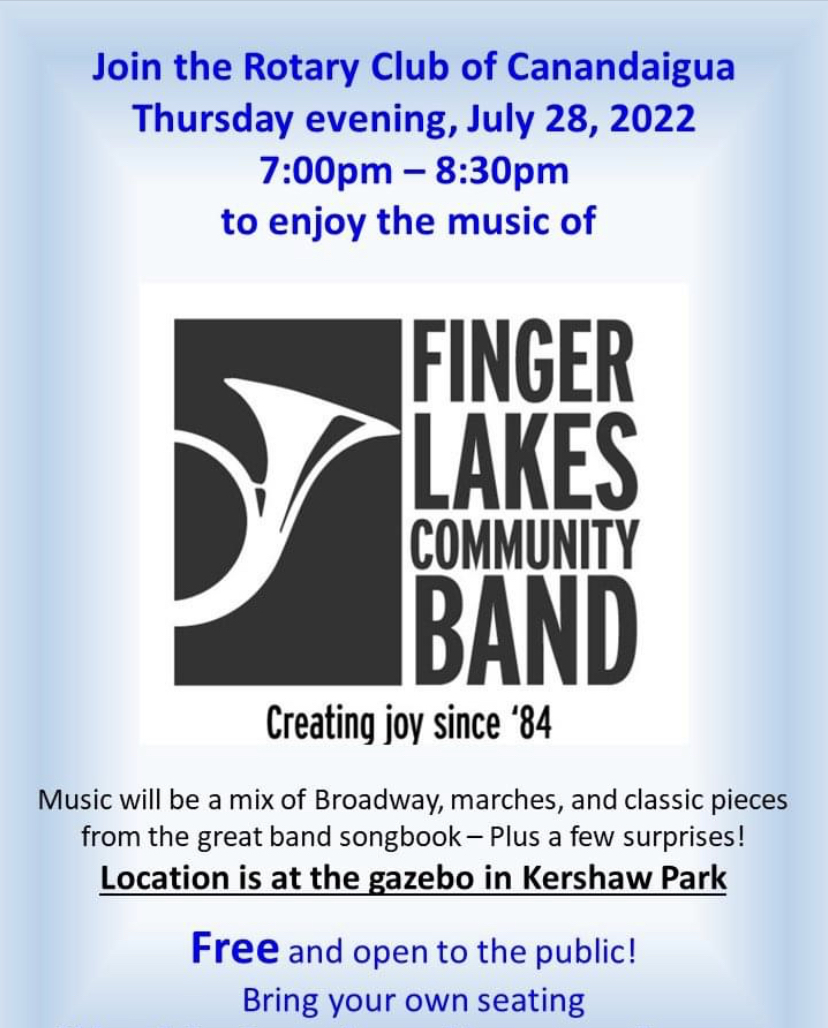 Concerts Finger Lakes Community Band